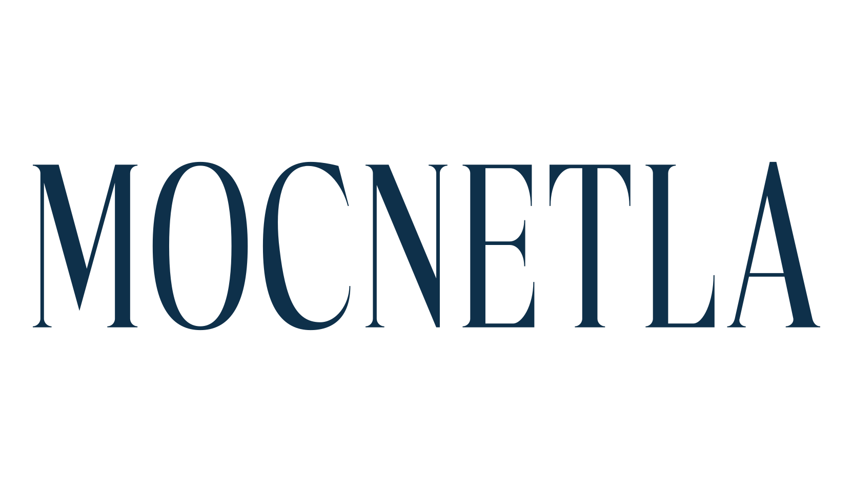 Mocnetla, serif font preview