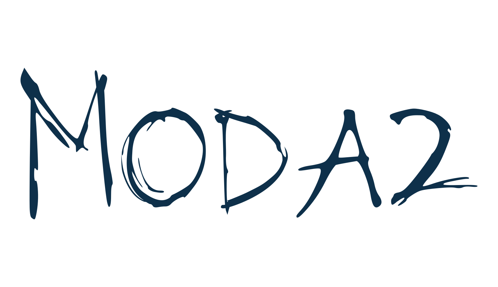 Modaz, holiday halloween fancy decorative horror font preview