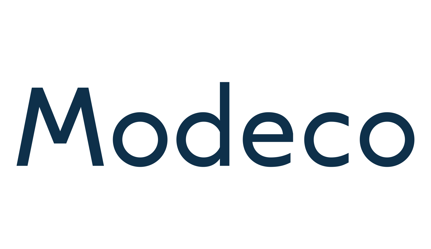 Modeco, sans serif font preview
