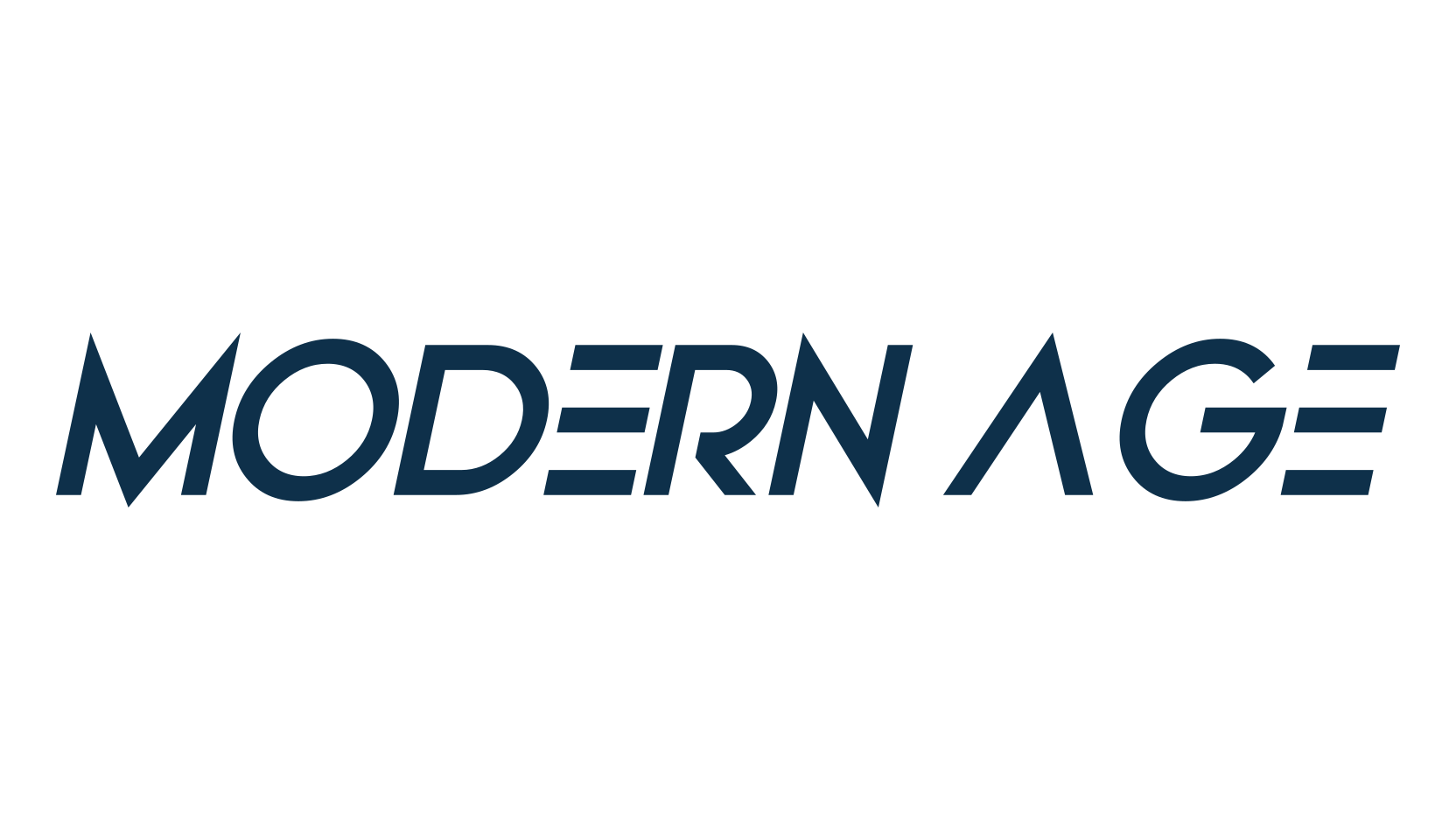 Modern Age, various font preview