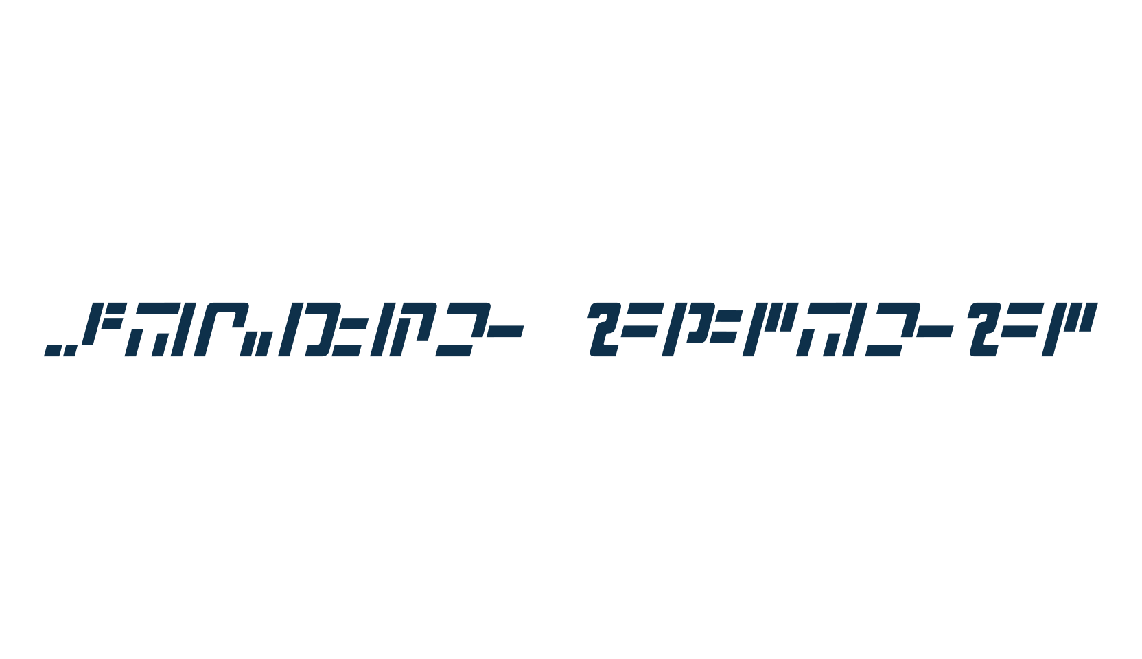 Modern Iaconic, fancy decorative font preview
