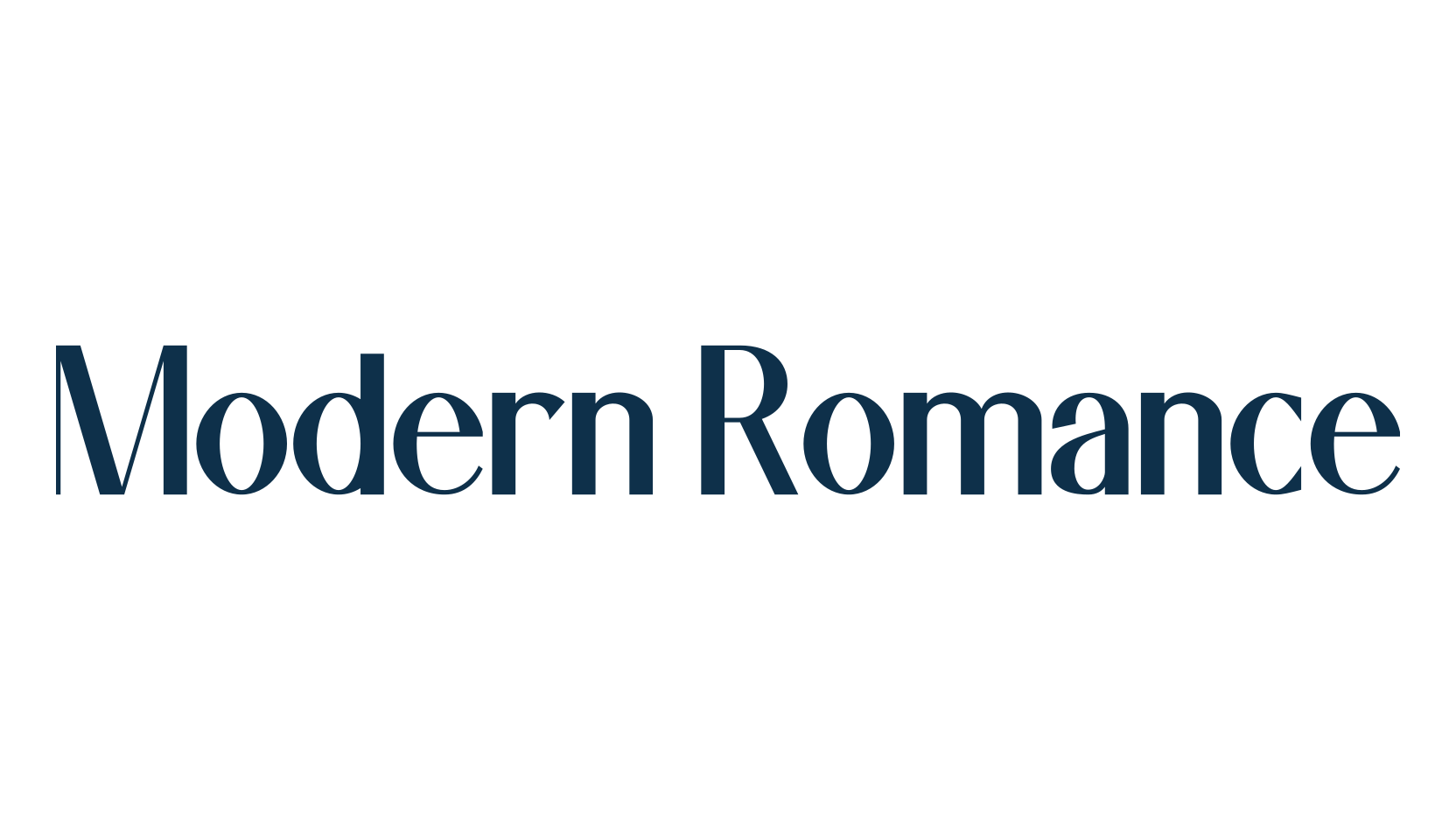 Modern Romance, basic sans serif font preview