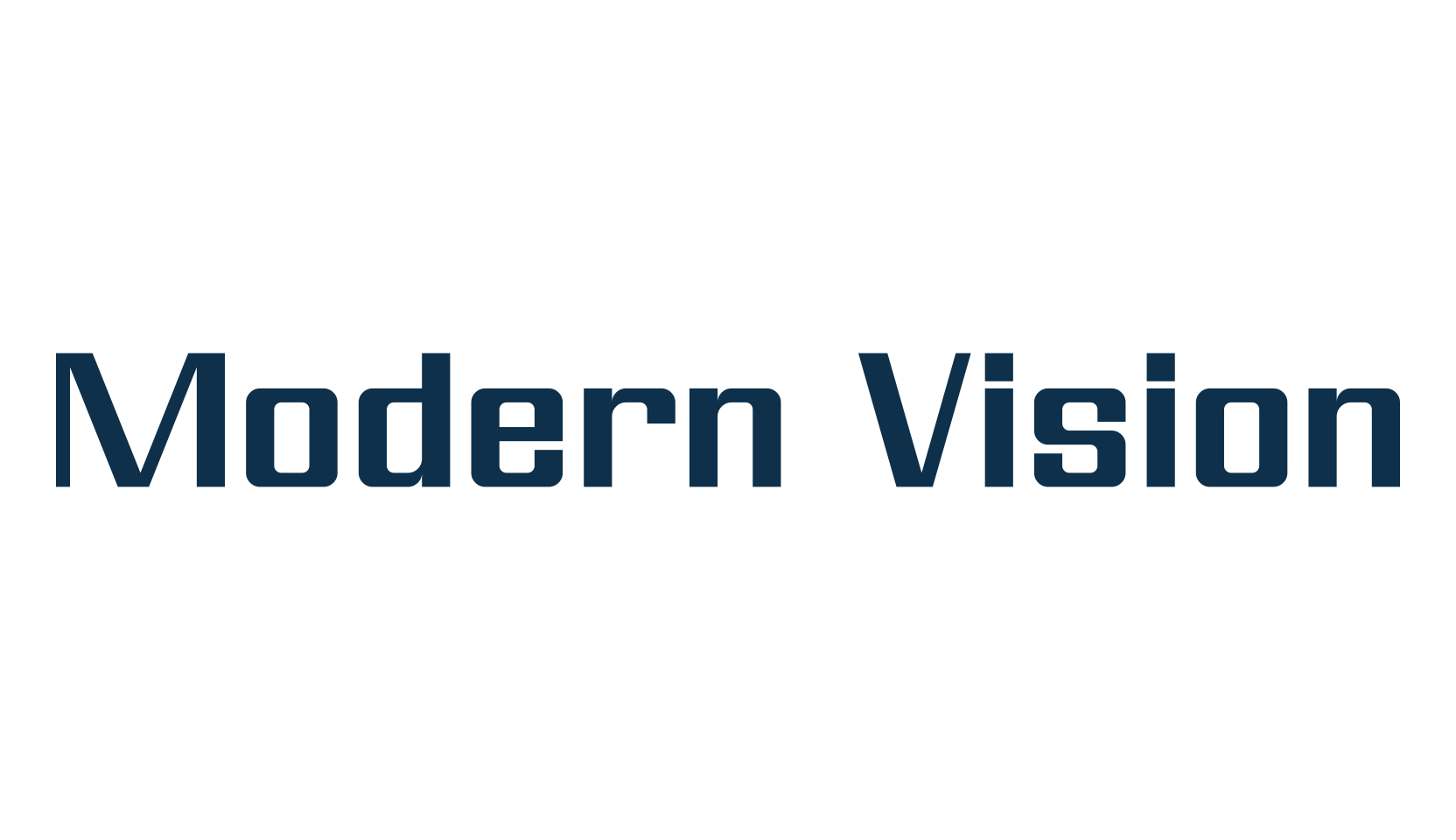 Modern Vision, sans serif font preview