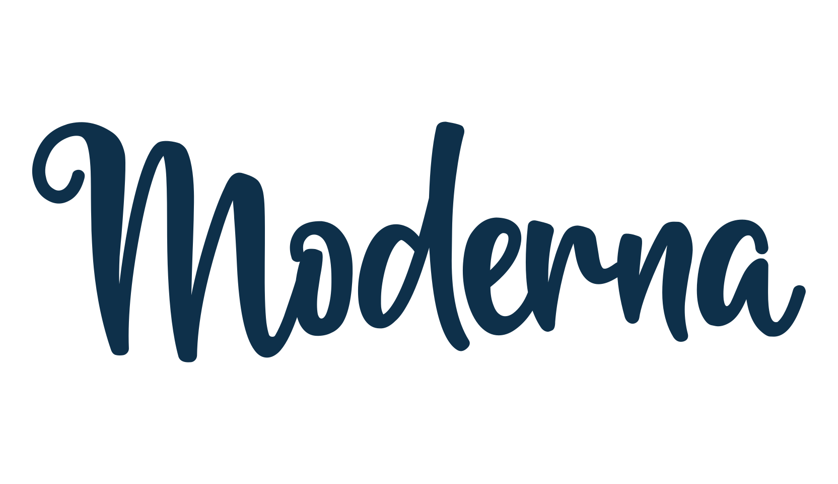 Moderna (moderna-2), fancy decorative font preview