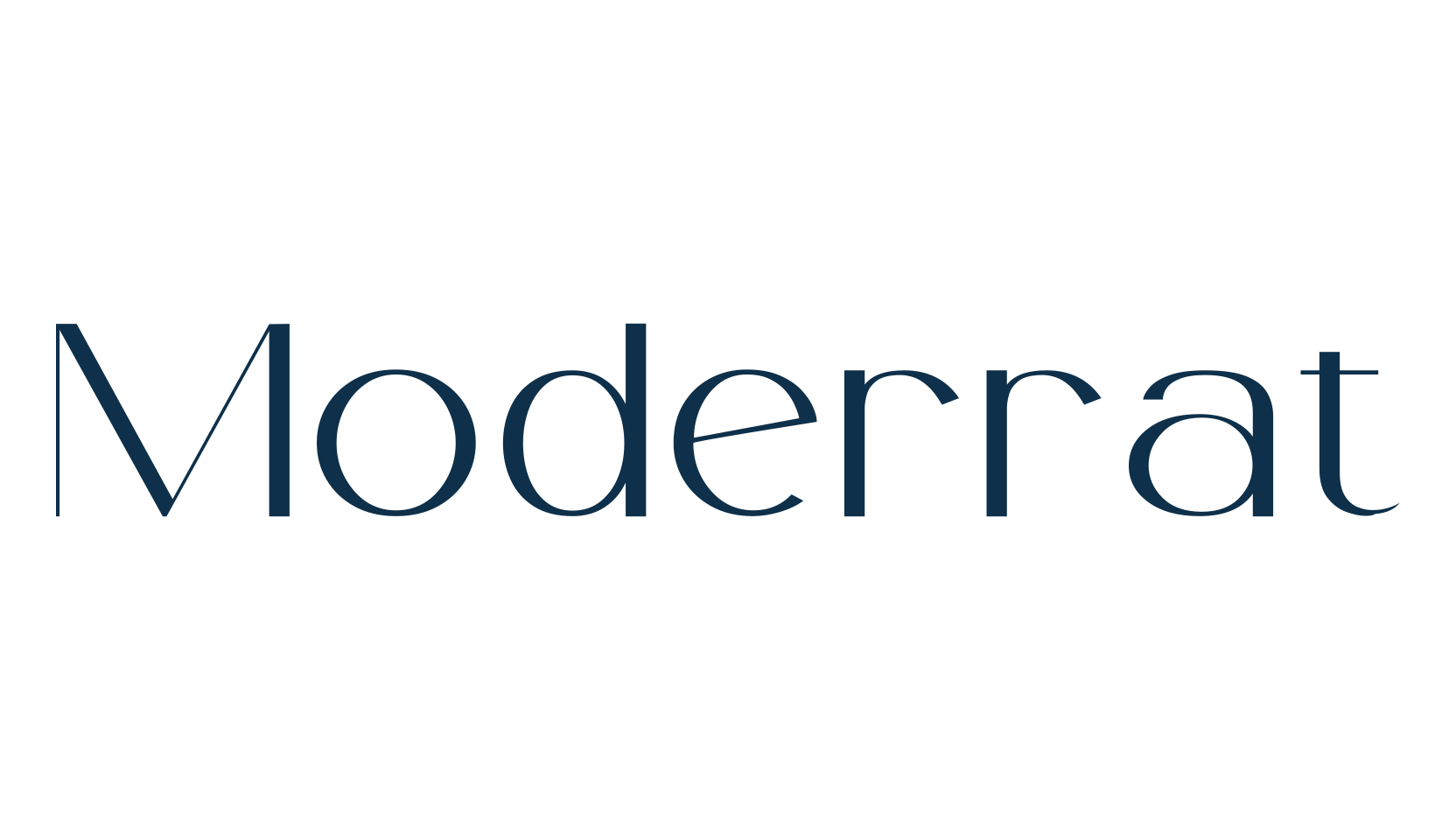 Moderrat (moderrat), sans serif font preview