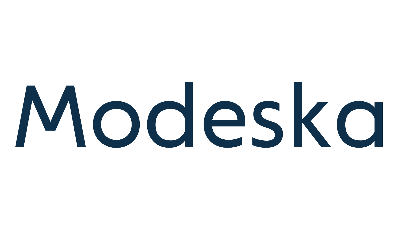 Modeska, basic sans serif font preview