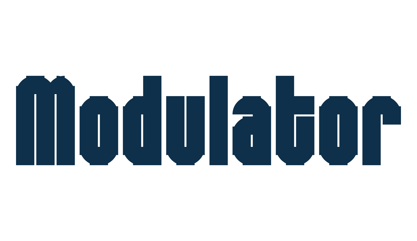 Modulator, various font preview