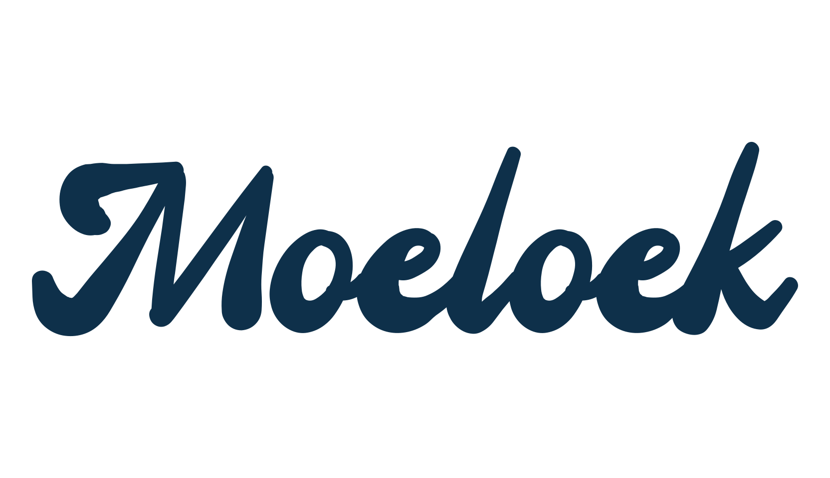 Moeloek, old school font preview