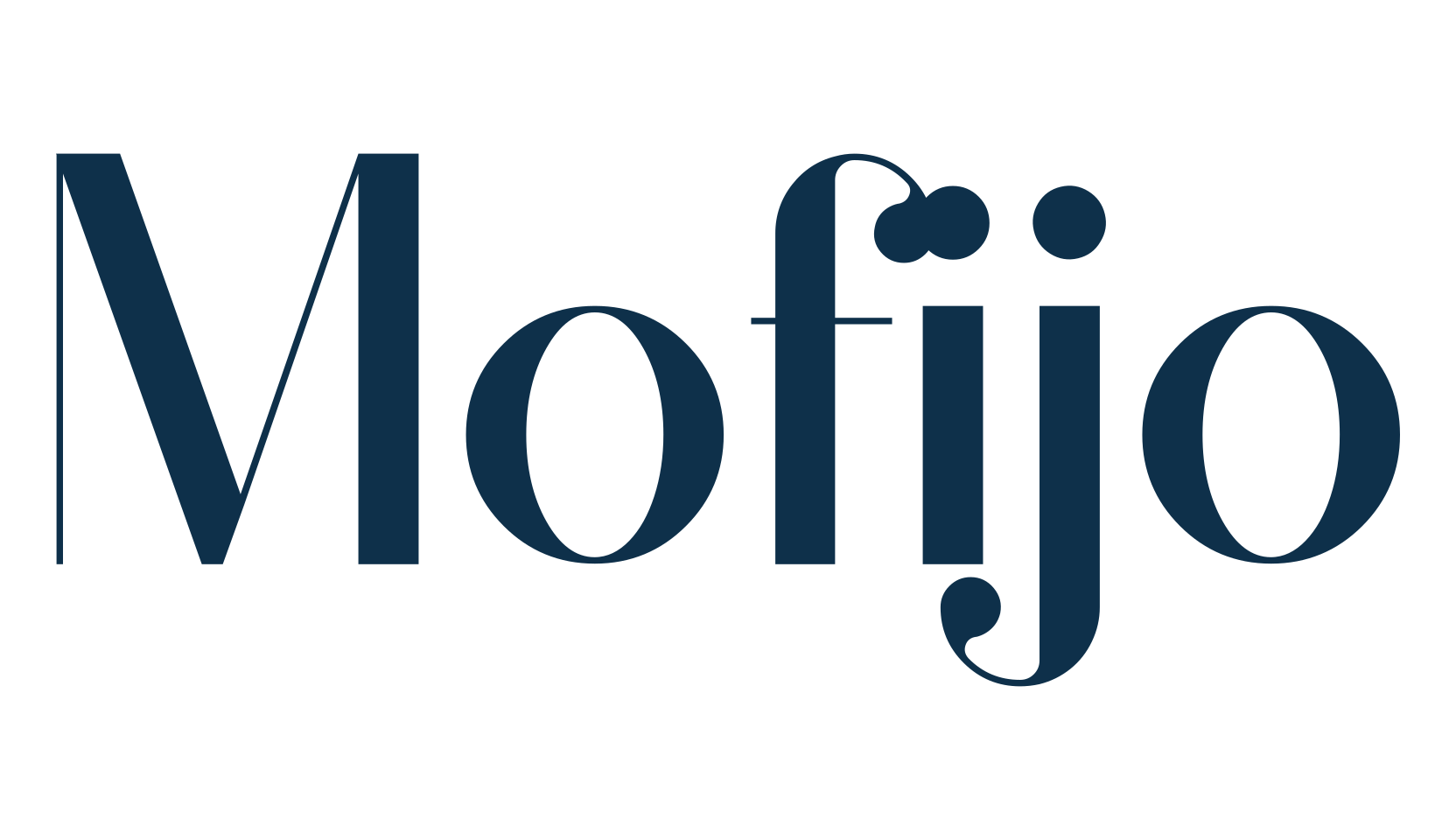 Mofijo, basic sans serif font preview