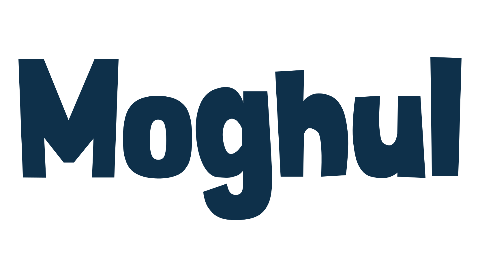 Moghul, cartoon font preview