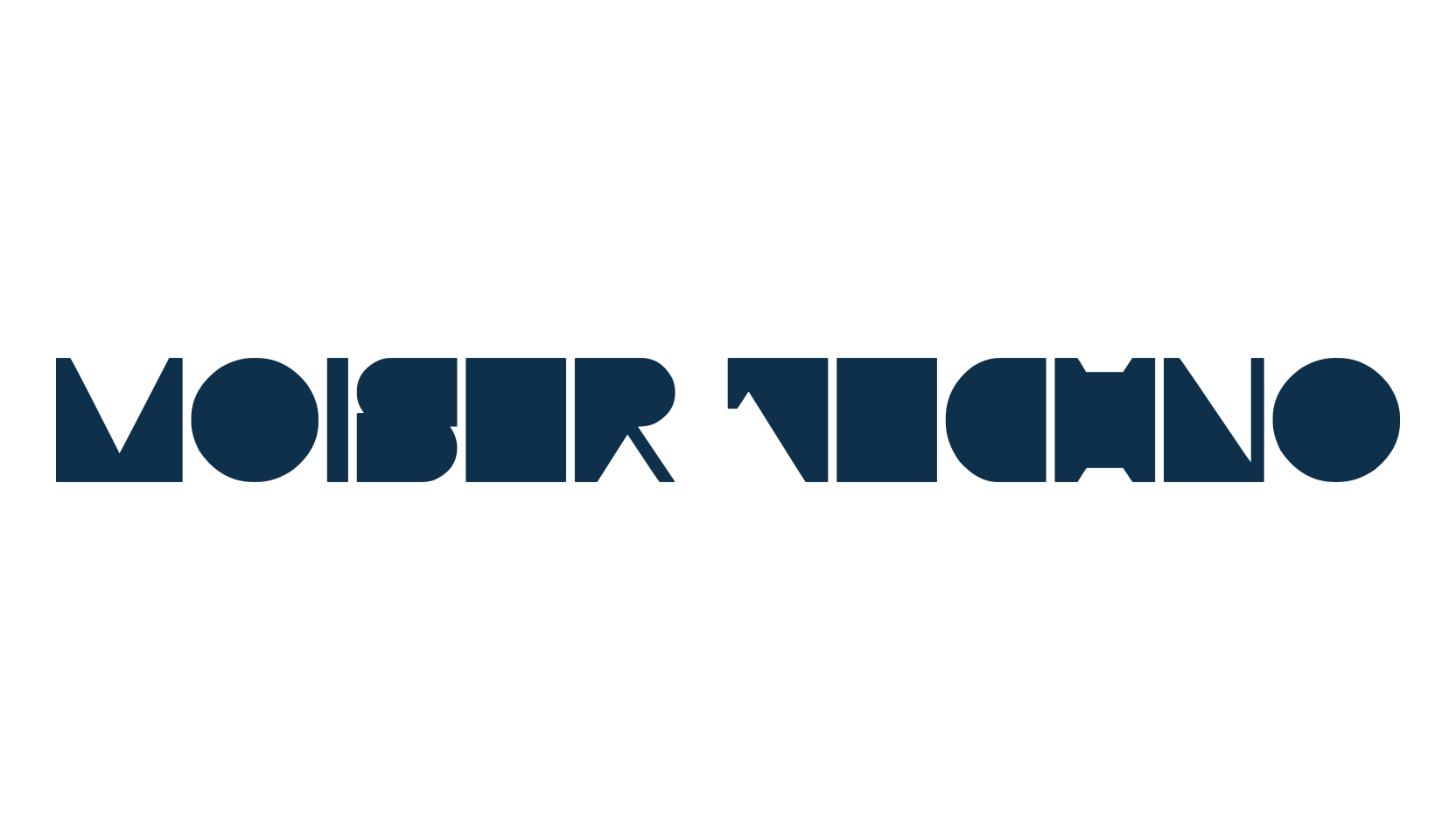 Moiser Techno, fancy various techno sci-fi font preview