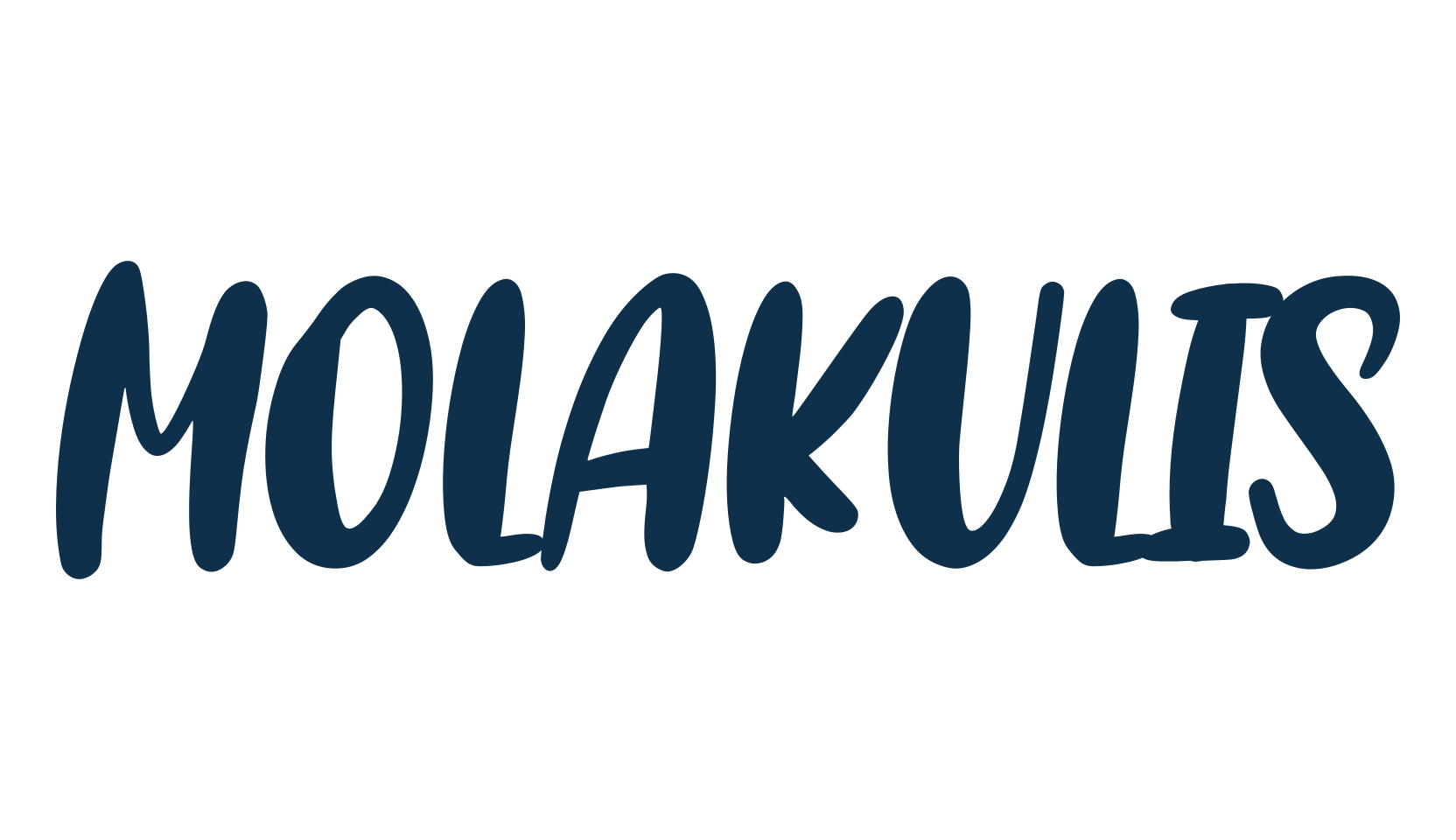 Molakulis, fancy decorative font preview