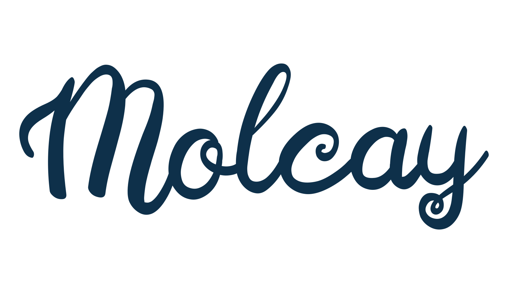 Molcay, fancy decorative font preview