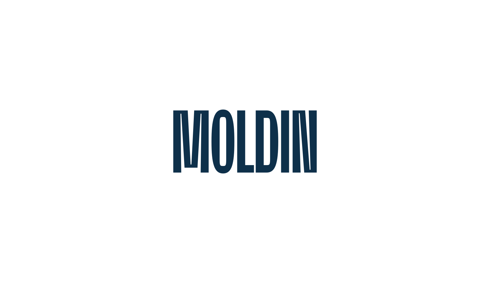 Moldin, sans serif font preview