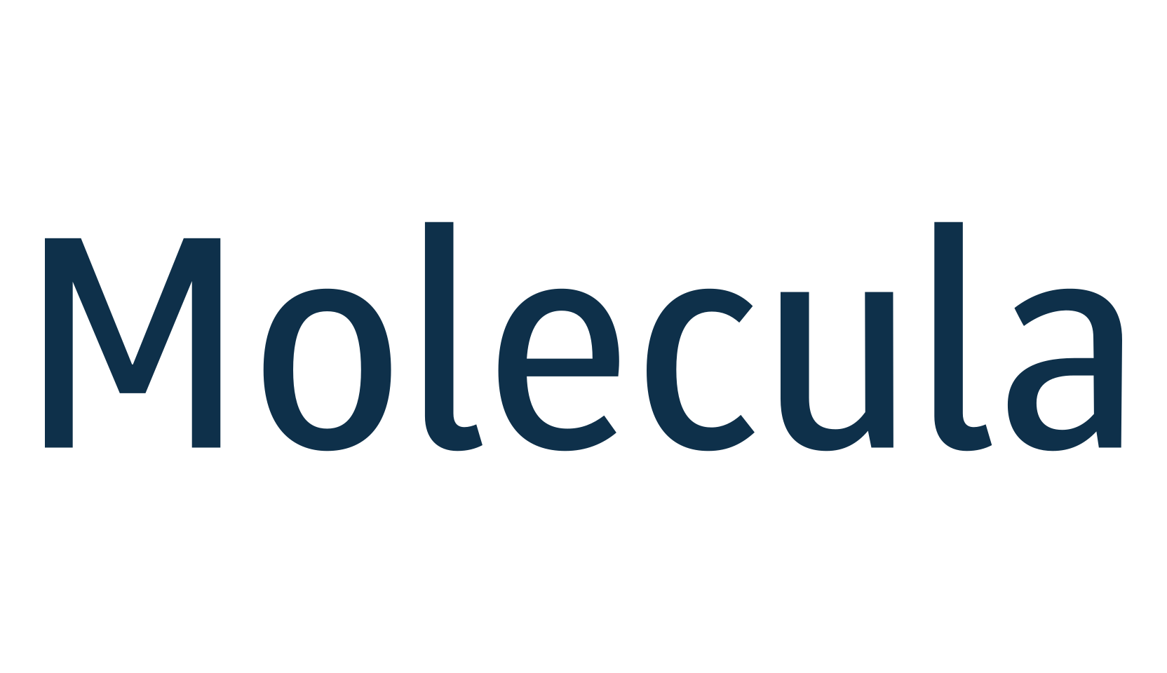 Molecula, sans serif font preview