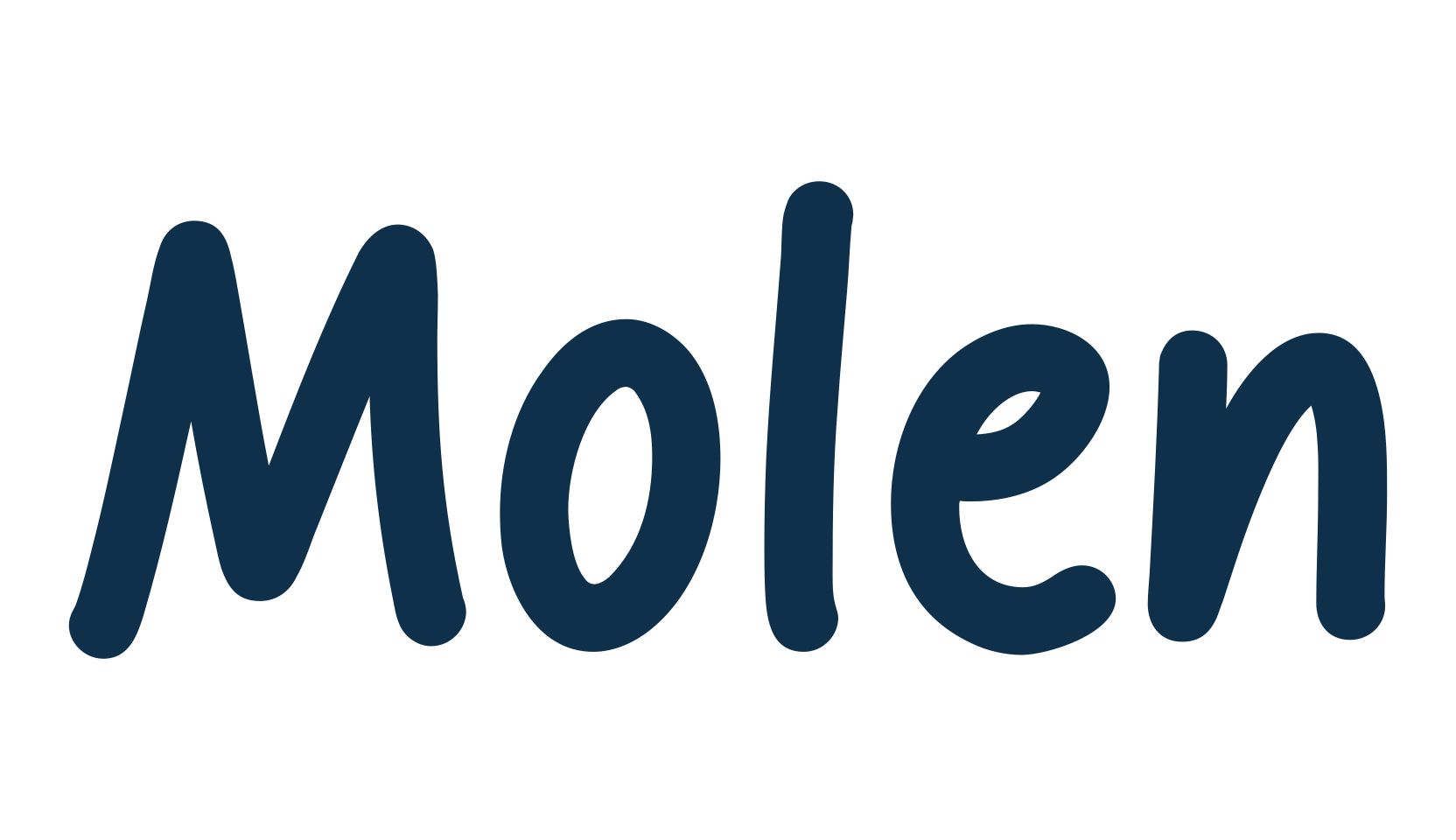 Molen, script handwritten fancy decorative calligraphy font preview
