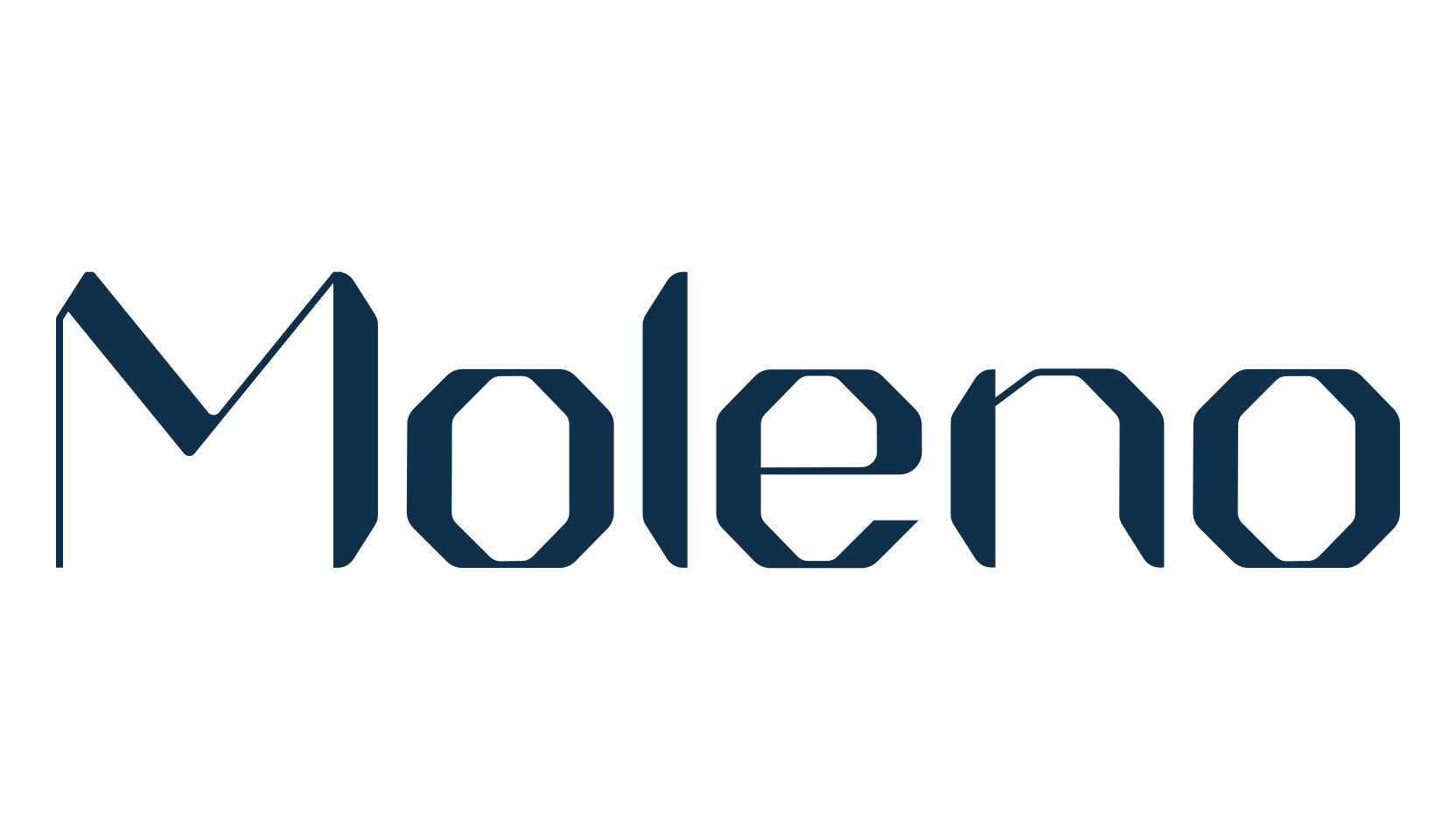 Moleno, fancy various techno sci-fi font preview