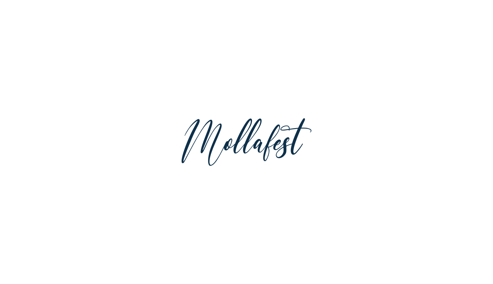 Mollafest, script calligraphy fancy decorative font preview