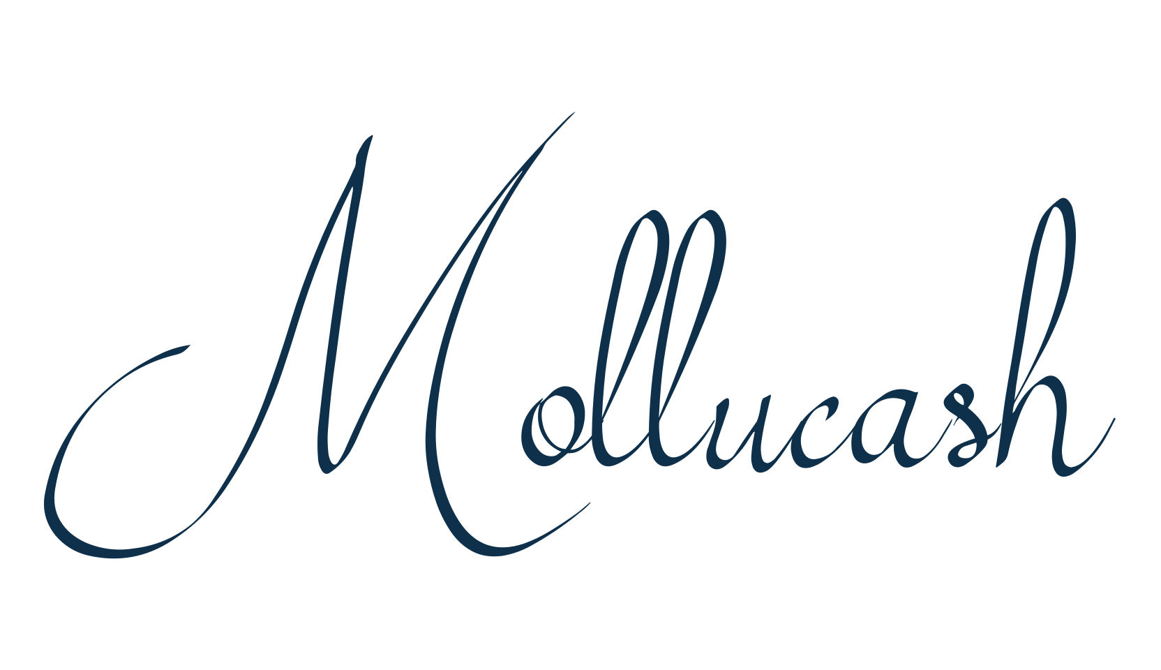 Mollucash, script calligraphy fancy decorative font preview