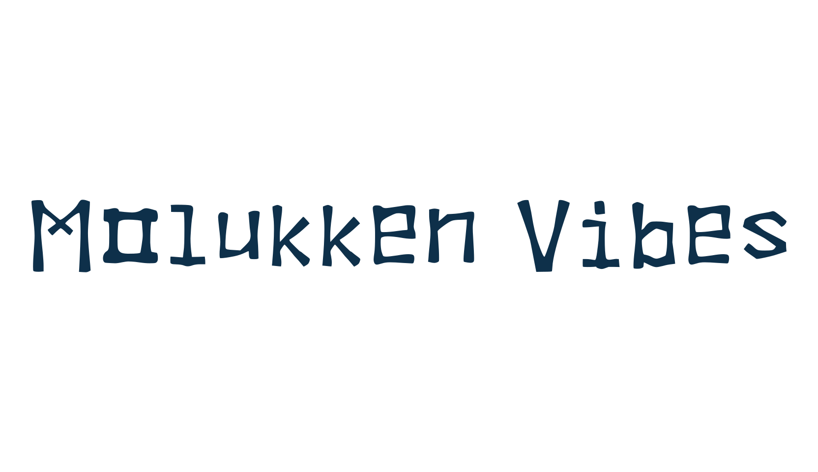 Molukken Vibes, various font preview