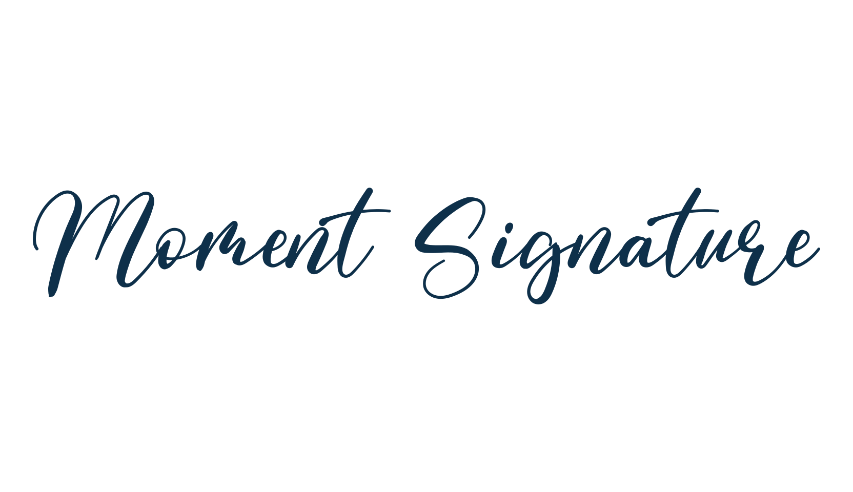 Moment Signature (moment-signature), script handwritten fancy decorative calligraphy font preview