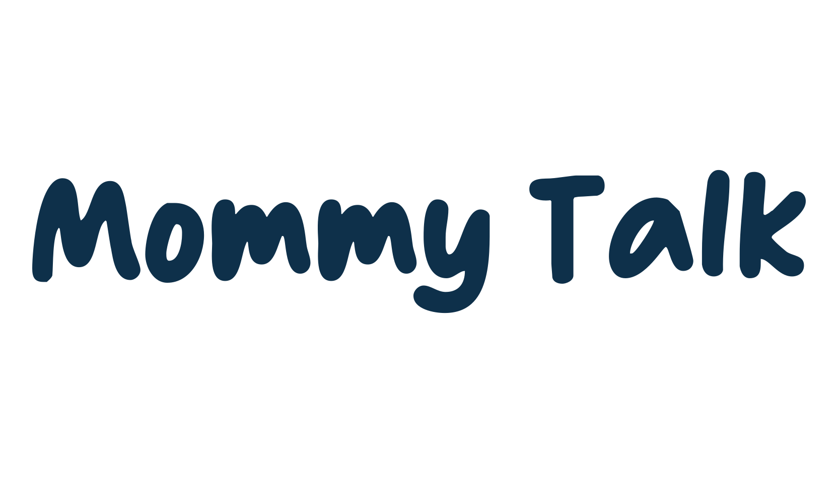 Mommy Talk, script handwritten fancy decorative calligraphy font preview