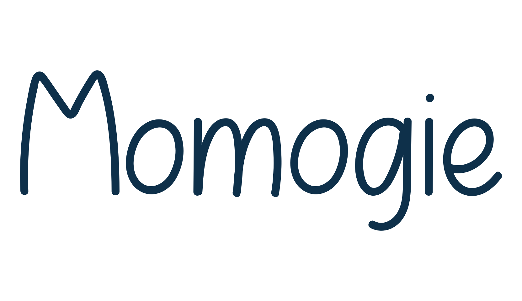 Momogie, script handwritten fancy decorative calligraphy font preview