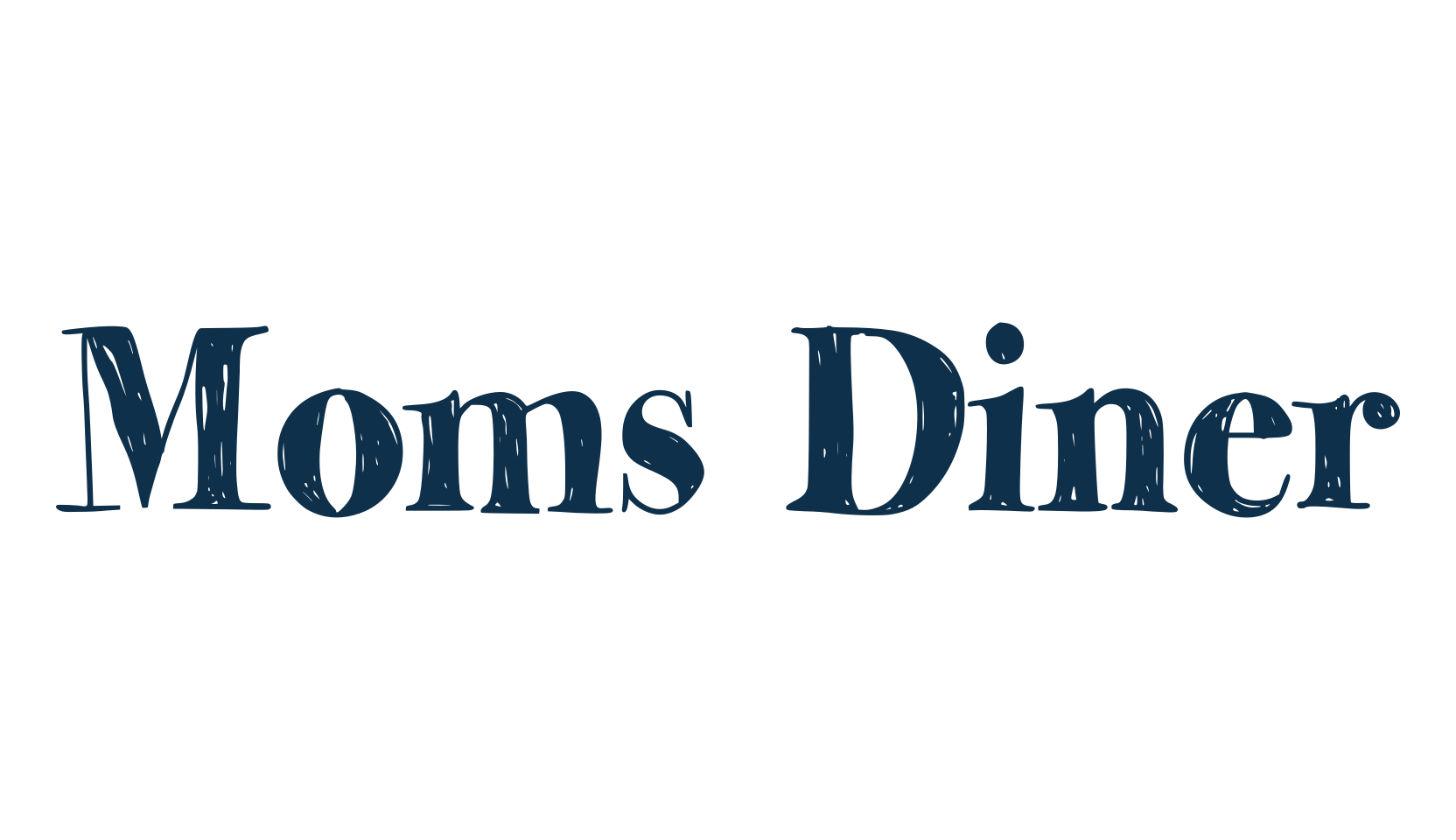 Moms Diner, various font preview