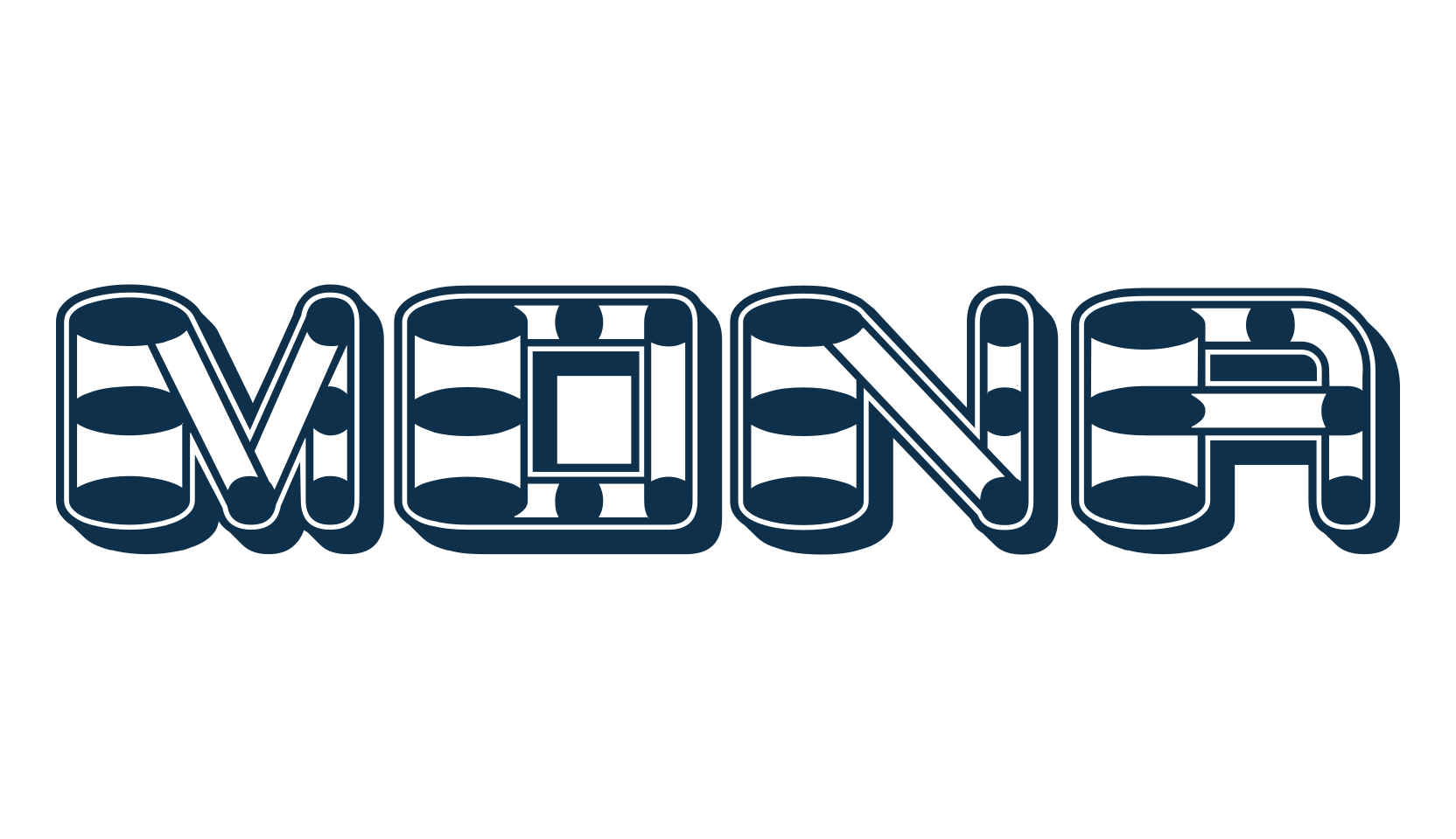 Mona, decorative font preview