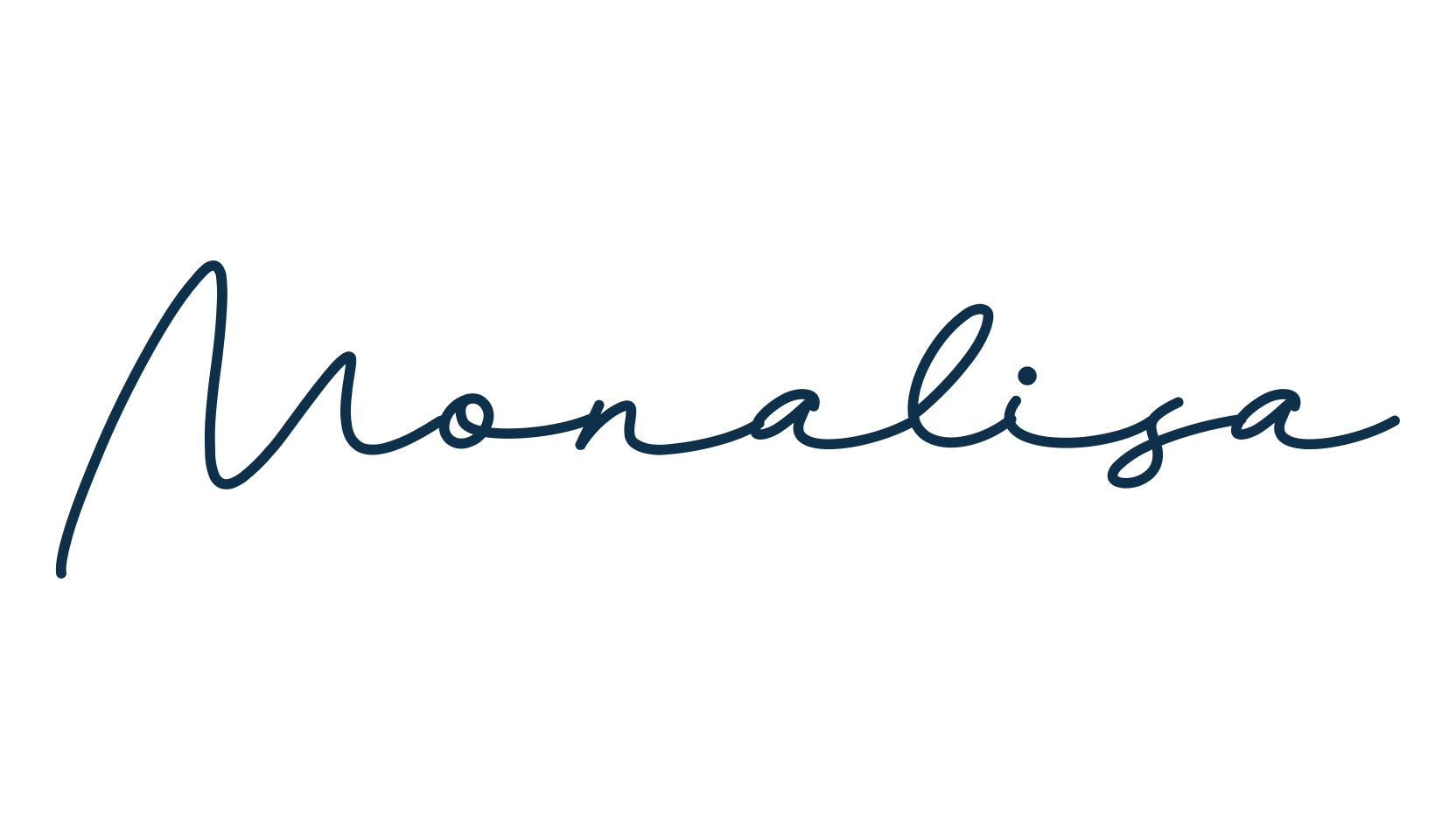 Monalisa (monalisa), script handwritten fancy decorative calligraphy font preview