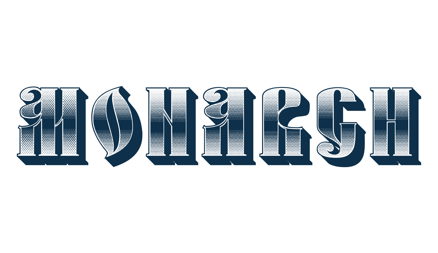 Monarch (monarch), fancy retro decorative font preview