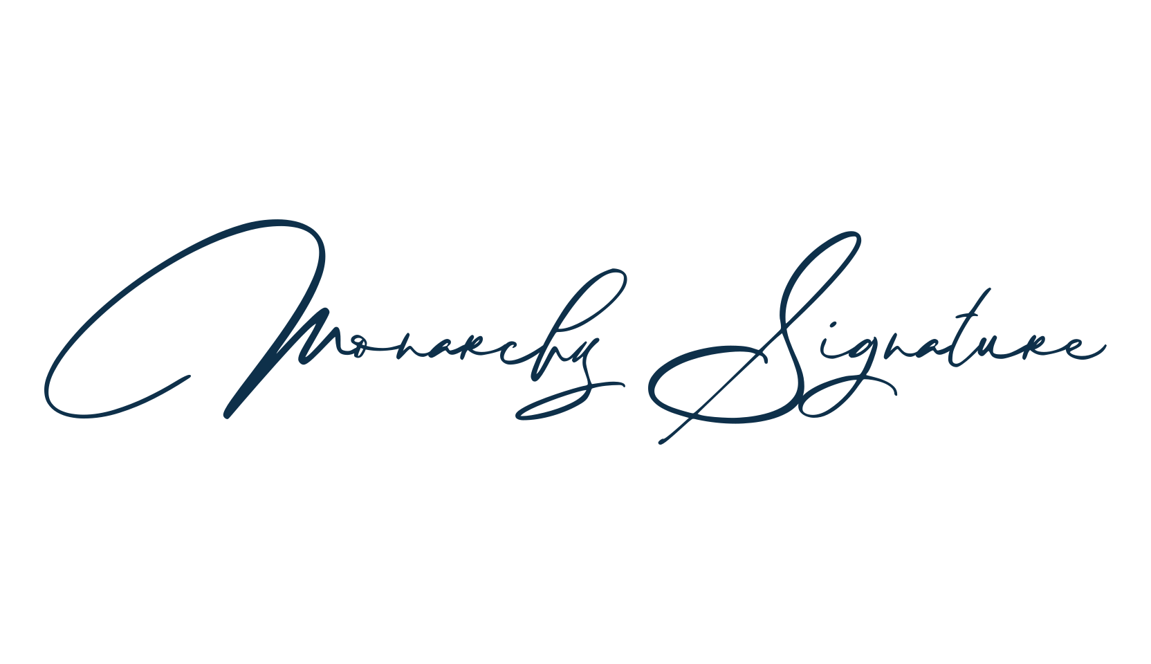Monarchy Signature, script handwritten fancy decorative calligraphy font preview