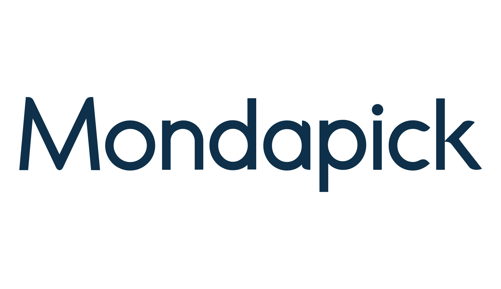Mondapick, sans serif font preview
