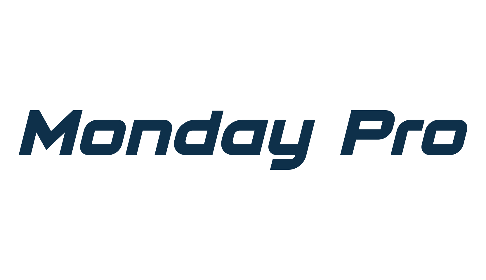 Monday Pro, various font preview