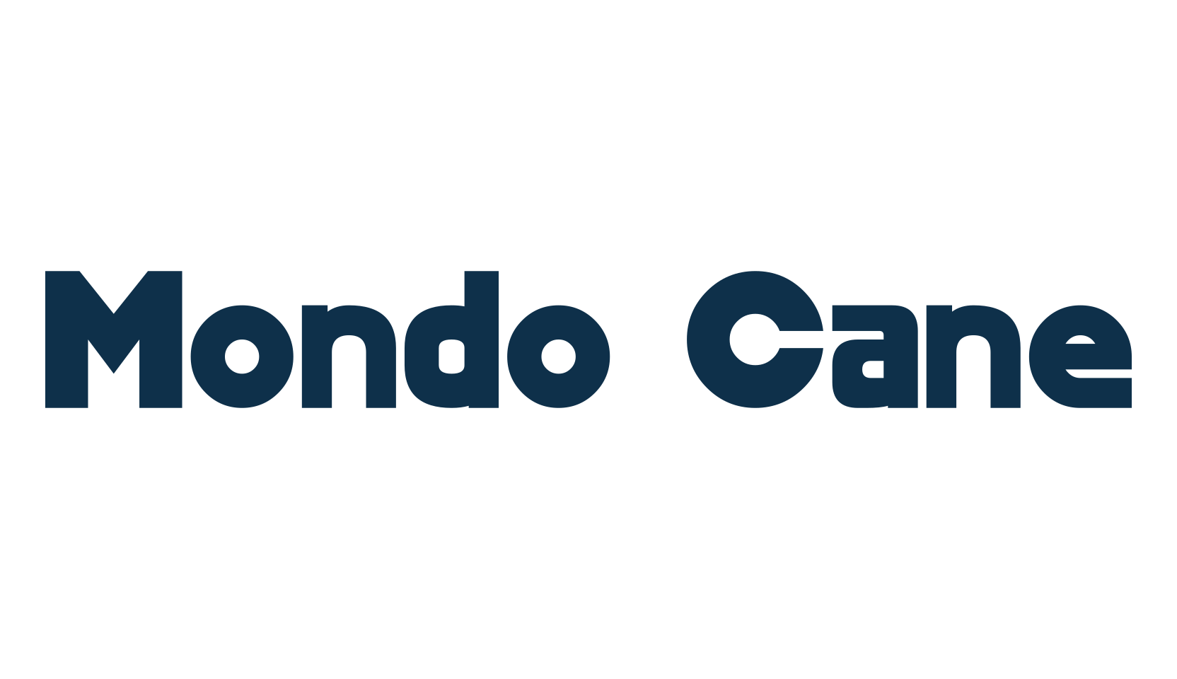 Mondo Cane, basic sans serif font preview