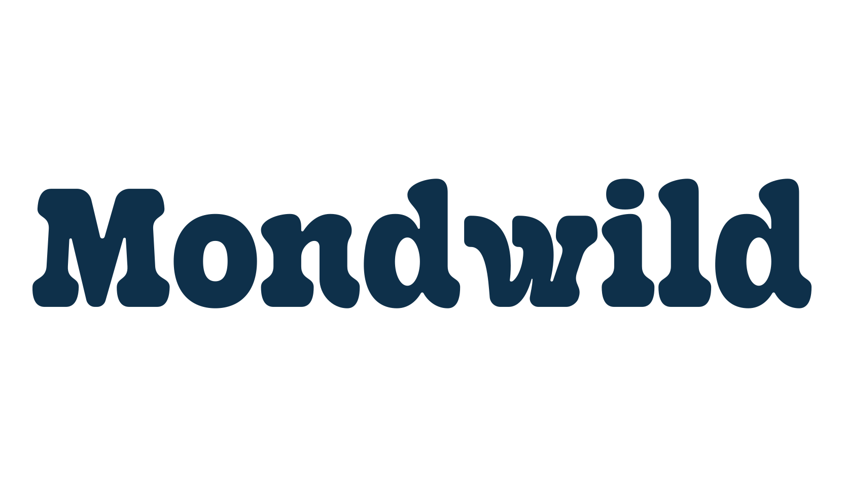 Mondwild, fancy retro decorative font preview