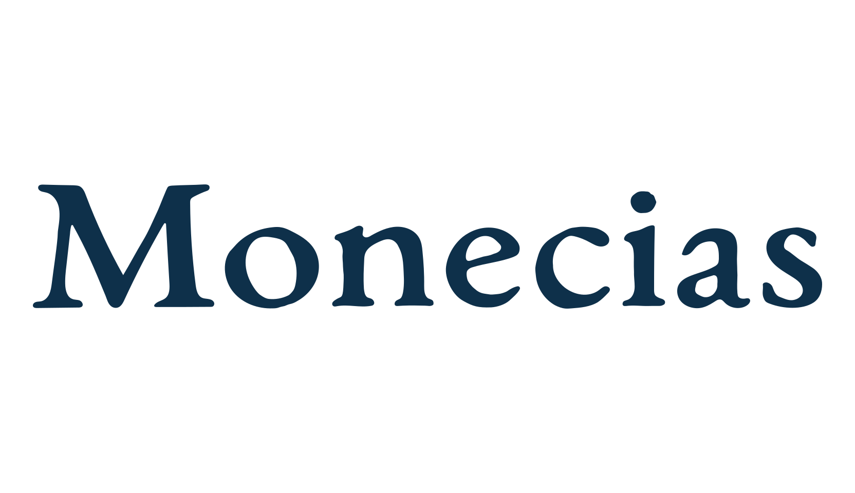 Monecias, fancy eroded decorative font preview