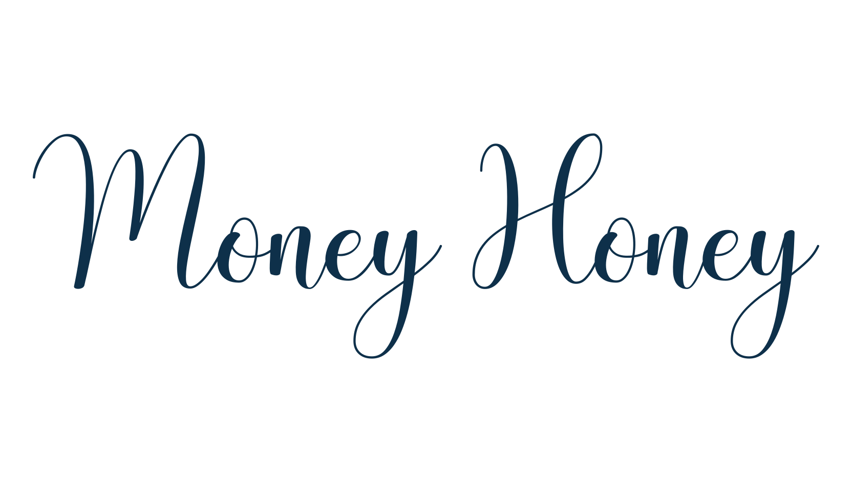 Money Honey, script calligraphy fancy decorative font preview
