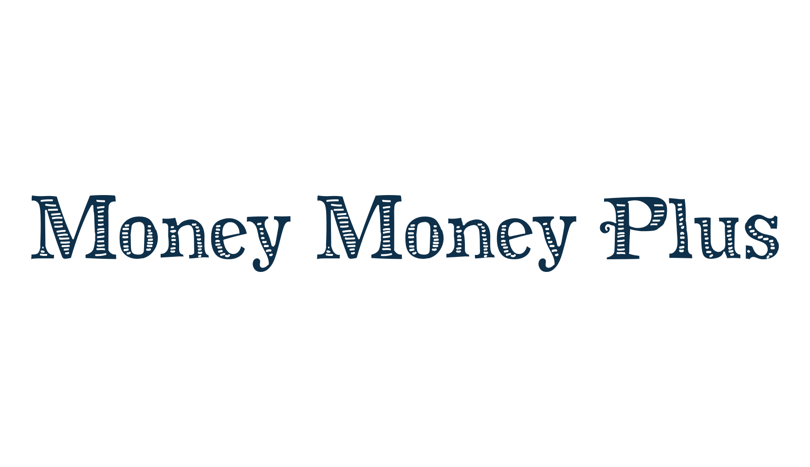 Money Money Plus, fancy various decorative font preview