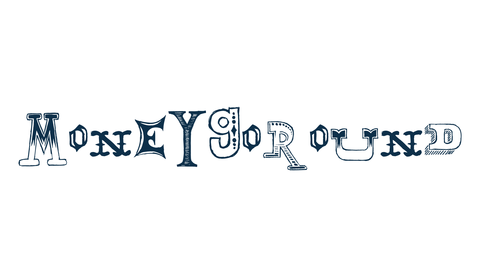 MoneyGoRound, decorative font preview