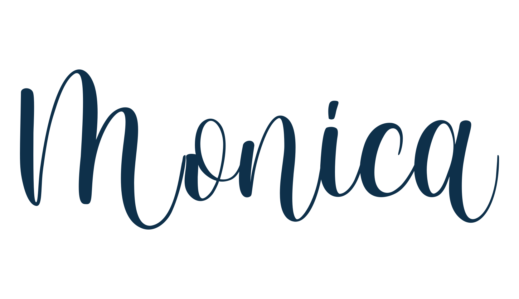 Monica (monica-4), script calligraphy fancy decorative font preview