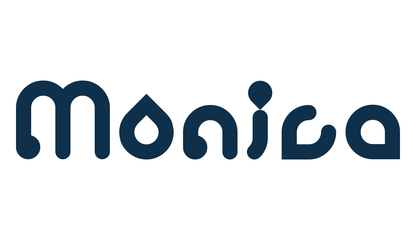 Monica (monica), fancy groovy decorative font preview