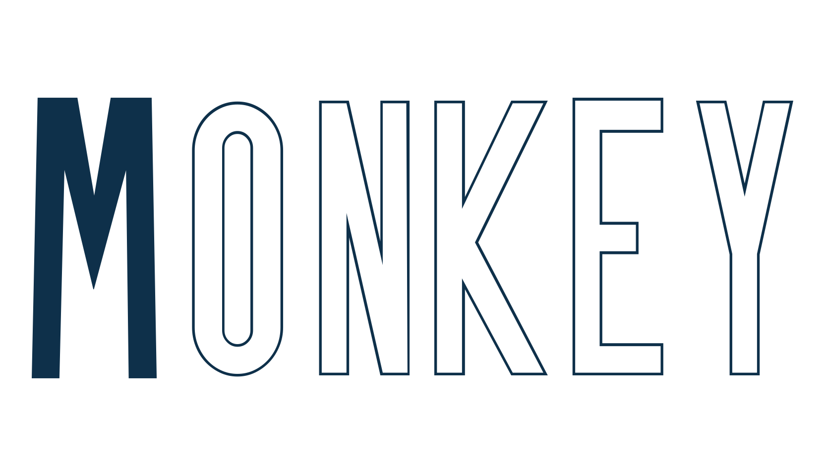 Monkey, basic sans serif font preview