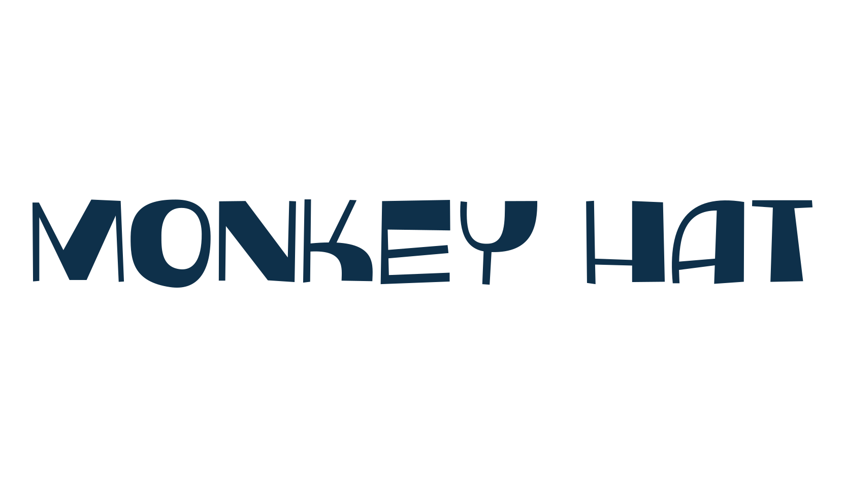 Monkey Hat, fancy cartoon decorative font preview