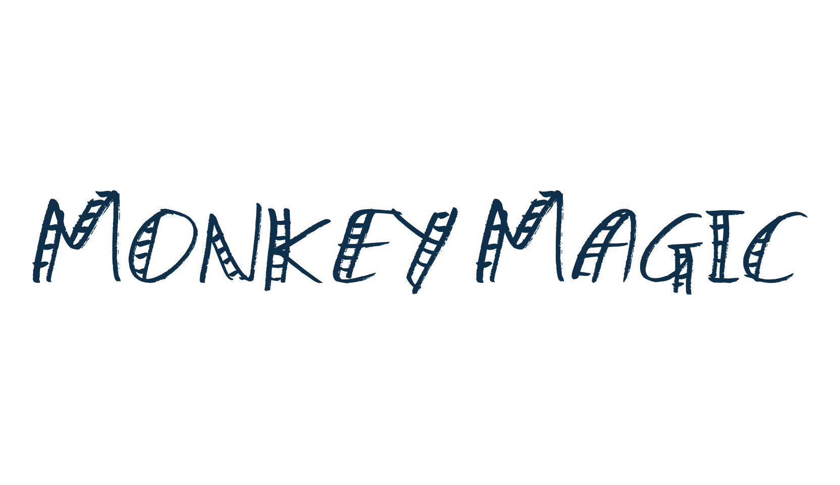 Monkey Magic, display market font preview