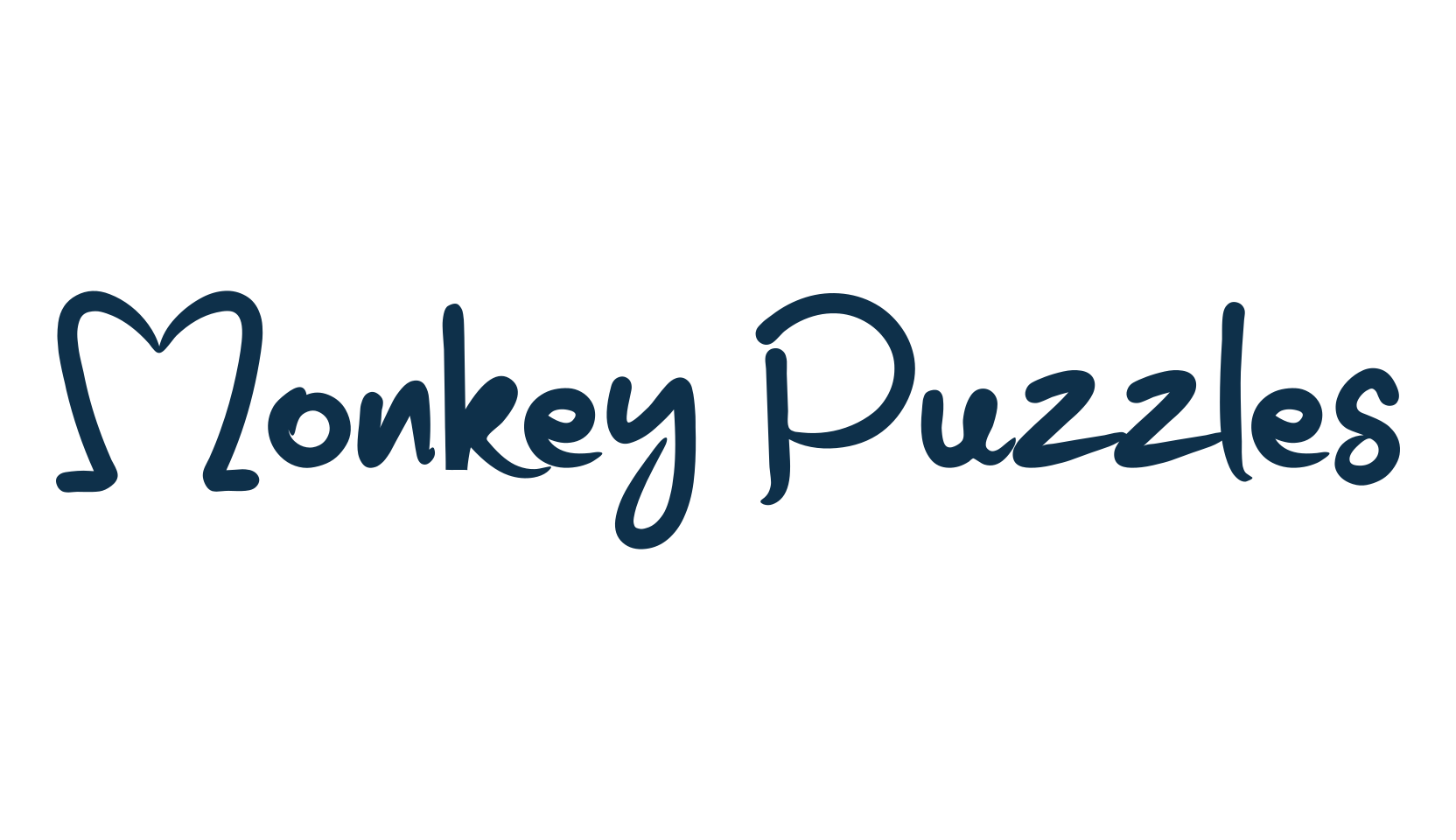 Monkey Puzzles, fancy decorative font preview