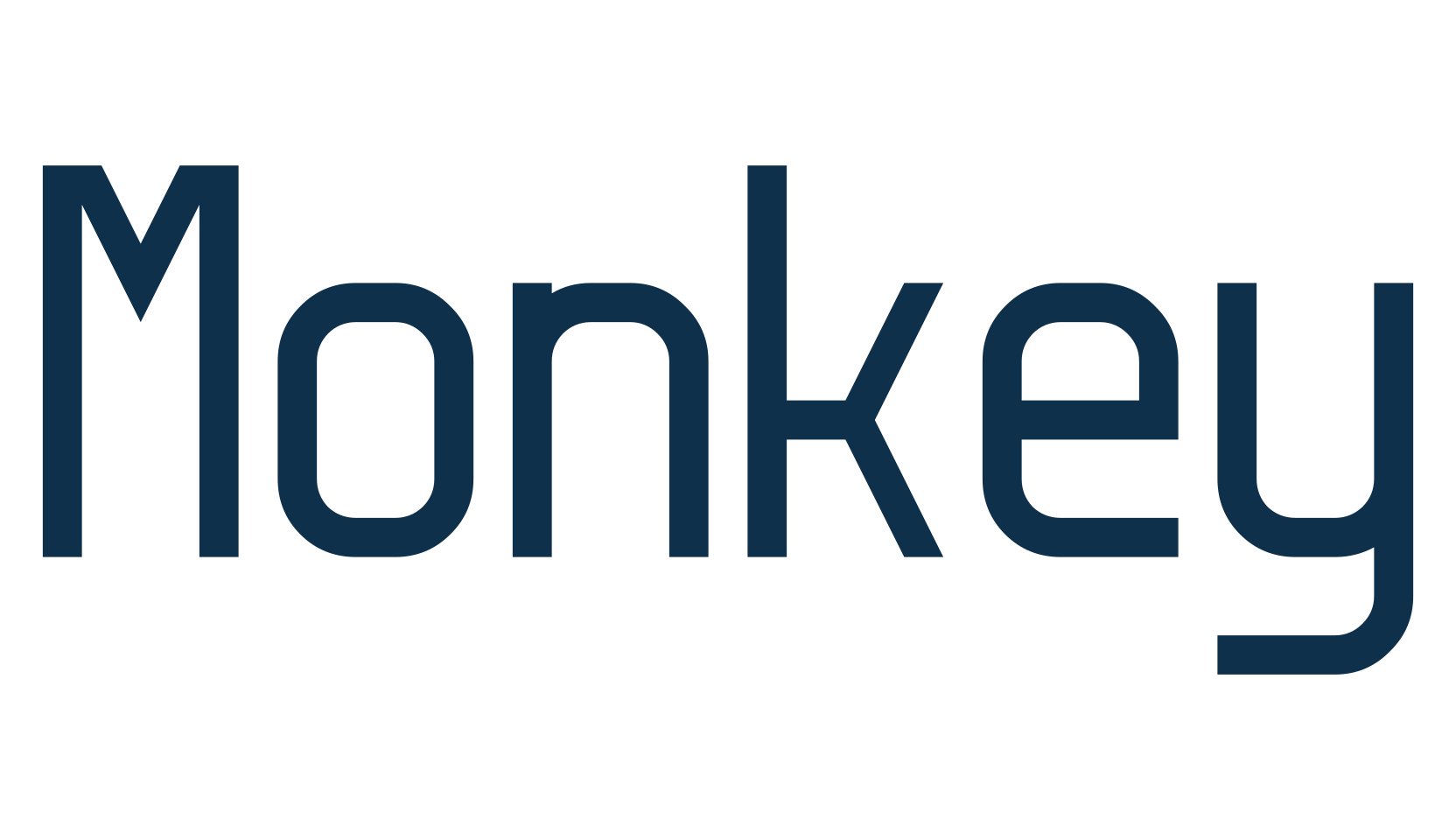 Monkey (monkey), fixed width font preview