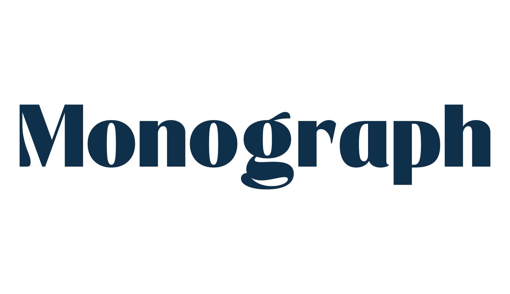 Monograph, fancy retro decorative font preview