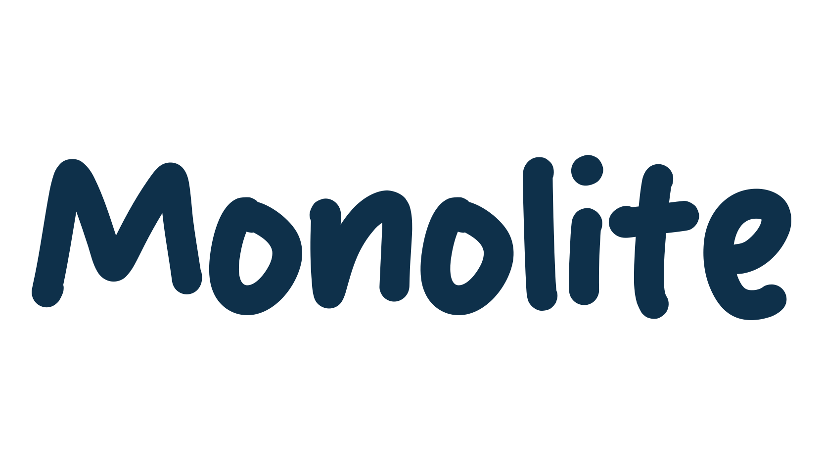 Monolite, script handwritten fancy decorative calligraphy font preview