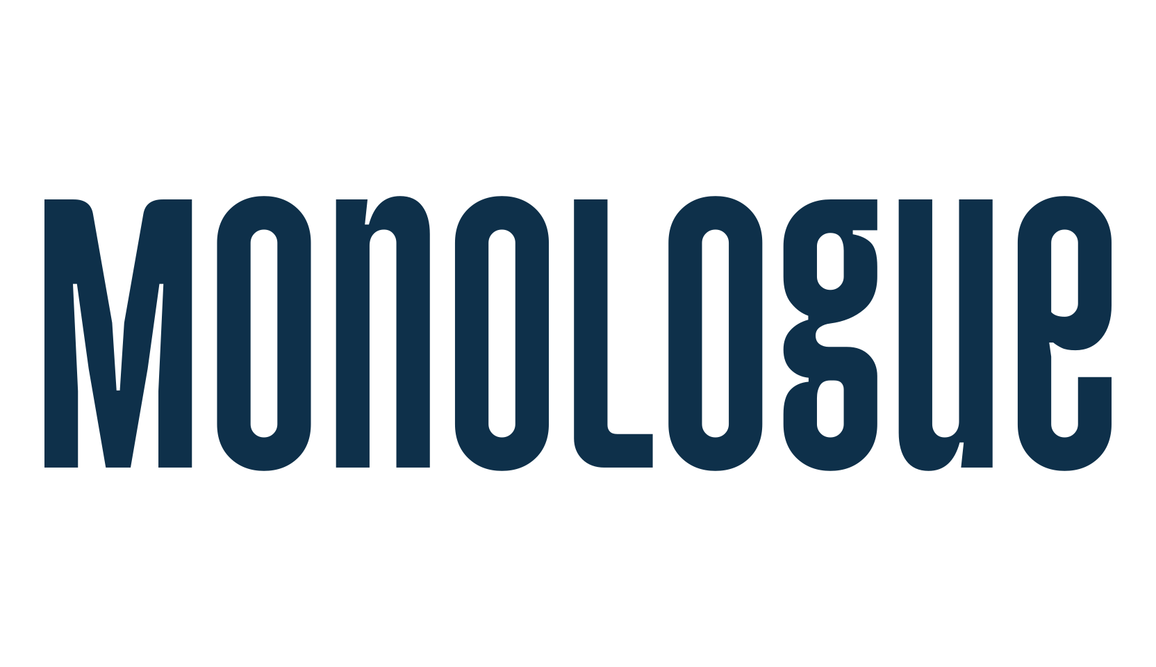 Monologue, sans serif font preview